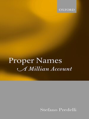 cover image of Proper Names